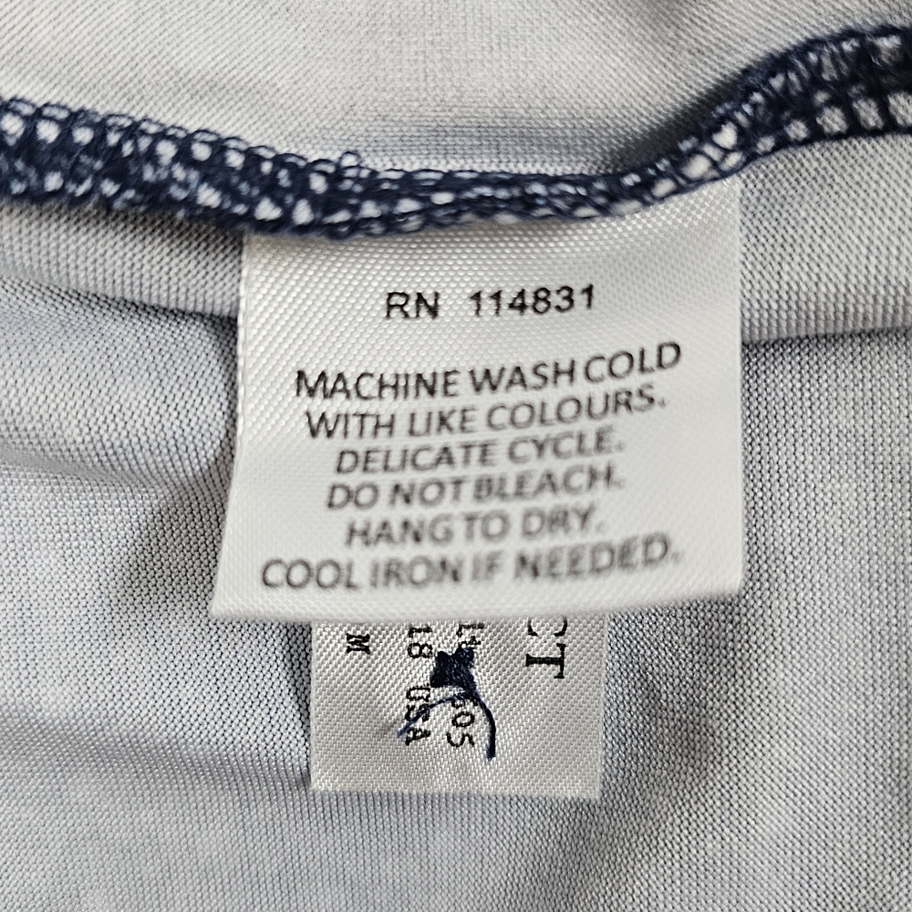 Construct Performance Men's Blue Patterned Poly B… - image 8